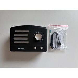 Polaroid PBT530 Retro Wireless Bluetooth Speaker Black Portable Rechargeable